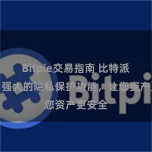 Bitpie交易指南 比特派钱包：强大的隐私保护功能，让您资产更安全