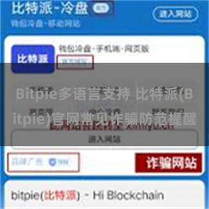 Bitpie多语言支持 比特派(Bitpie)官网常见诈骗防范提醒