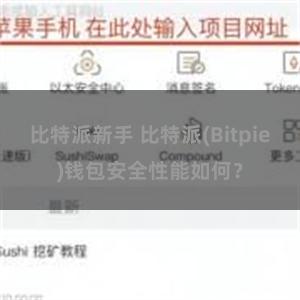 比特派新手 比特派(Bitpie)钱包安全性能如何？